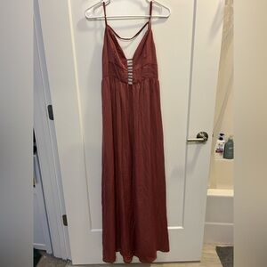 NWT Alythea Strappy Open-Back Dress